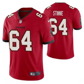 Wholesale Cheap Men\'s Tampa Bay Buccaneers #64 Aaron Stinnie Red Vapor Untouchable Limited Stitched Jersey