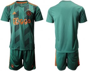 Wholesale Cheap Ajax Blank Away Soccer Club Jersey
