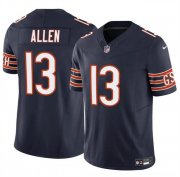 Cheap Men's Chicago Bears #13 Keenan Allen Navy 2023 F.U.S.E. Vapor Football Stitched Jersey