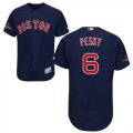 Wholesale Cheap Red Sox #6 Johnny Pesky Navy Blue Flexbase Authentic Collection 2018 World Series Champions Stitched MLB Jersey