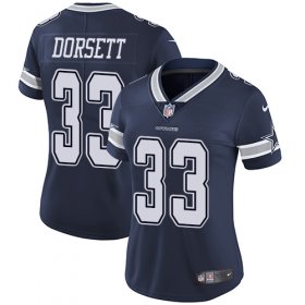 Wholesale Cheap Nike Cowboys #33 Tony Dorsett Navy Blue Team Color Women\'s Stitched NFL Vapor Untouchable Limited Jersey