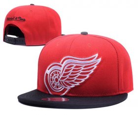 Wholesale Cheap NHL Detroit Red Wings Stitched Snapback Hats 003