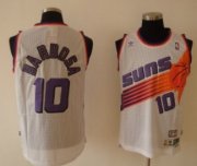 Wholesale Cheap Phoenix Suns #10 Leandro Barbosa White Swingman Throwback Jersey