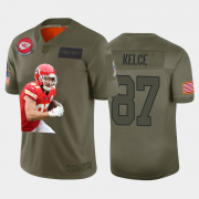 Cheap Kansas City Chiefs #87 Travis Kelce Nike Team Hero 1 Vapor Limited NFL Jersey Camo