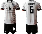 Wholesale Cheap Men 2021 European Cup Germany home white 6 Soccer Jersey1