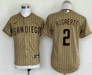 Cheap Youth San Diego Padres #2 Xander Bogaerts Grey Cool Base Stitched Baseball Jersey