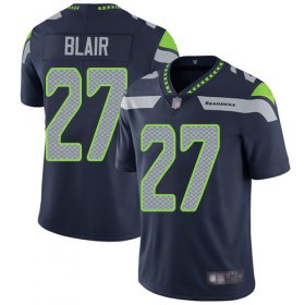 Wholesale Cheap Nike Seahawks #27 Marquise Blair Steel Blue Team Color Men\'s Stitched NFL Vapor Untouchable Limited Jersey