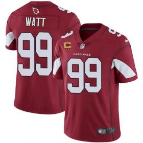 Wholesale Cheap Men\'s Arizona Cardinals 2022 #99 J.J. Watt Red With 4-star C Patch Vapor Untouchable Limited Stitched NFL Jersey