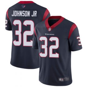 Wholesale Cheap Nike Texans #32 Lonnie Johnson Jr. Navy Blue Team Color Men\'s Stitched NFL Vapor Untouchable Limited Jersey