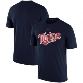 Wholesale Cheap Minnesota Twins Nike Batting Practice Logo Legend Performance T-Shirt Navy