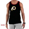 Wholesale Cheap Men's Nike NFL Washington Redskins Sideline Legend Authentic Logo Tank Top Black_2