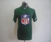 Wholesale Cheap Nike NFL Sideline Legend Authentic Logo Dri-FIT NFL Logo T-Shirt Dark Green
