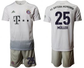 Wholesale Cheap Bayern Munchen #25 Muller Away Soccer Club Jersey