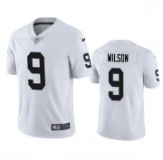 Wholesale Cheap Men's Las Vegas Raiders #9 Tyree Wilson White 2023 Draft Vapor Limited Stitched Football Jersey