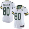 Wholesale Cheap Nike Packers #80 Jimmy Graham White Women's 100th Season Stitched NFL Vapor Untouchable Limited Jersey