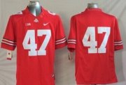 Wholesale Cheap Ohio State Buckeyes #47 A. J. Hawk 2014 Red Limited Jersey