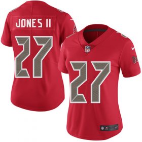 Wholesale Cheap Nike Buccaneers #27 Ronald Jones II Red Women\'s Stitched NFL Limited Rush Jersey