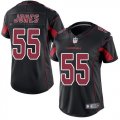 Wholesale Cheap Nike Cardinals #55 Chandler Jones Black Women's Stitched NFL Limited Rush Jersey