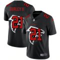 Wholesale Cheap Atlanta Falcons #21 Todd Gurley II Men's Nike Team Logo Dual Overlap Limited NFL Jersey Black
