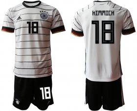 Wholesale Cheap Men 2021 European Cup Germany home white 18 Soccer Jersey1