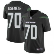 Wholesale Cheap Nike Jets #70 Kelechi Osemele Black Alternate Men's Stitched NFL Vapor Untouchable Limited Jersey