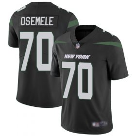 Wholesale Cheap Nike Jets #70 Kelechi Osemele Black Alternate Men\'s Stitched NFL Vapor Untouchable Limited Jersey
