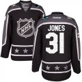 Wholesale Cheap Sharks #31 Martin Jones Black 2017 All-Star Pacific Division Women's Stitched NHL Jersey