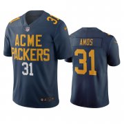 Wholesale Cheap Green Bay Packers #31 Adrian Amos Navy Vapor Limited City Edition NFL Jersey