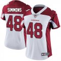 Wholesale Cheap Nike Cardinals #48 Isaiah Simmons White Women's Stitched NFL Vapor Untouchable Limited Jersey
