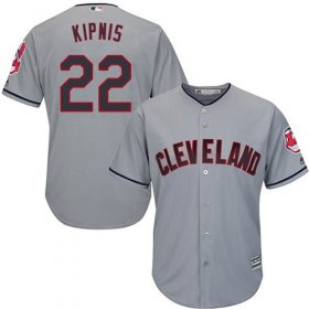 Wholesale Cheap Indians #22 Jason Kipnis Grey Road Stitched Youth MLB Jersey