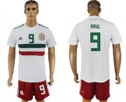 Wholesale Cheap Mexico #9 Raul Away Soccer Country Jersey