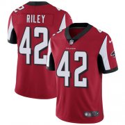 Wholesale Cheap Nike Falcons #42 Duke Riley Red Team Color Men's Stitched NFL Vapor Untouchable Limited Jersey