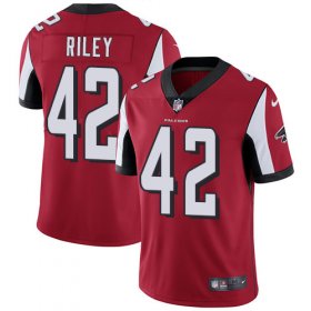 Wholesale Cheap Nike Falcons #42 Duke Riley Red Team Color Men\'s Stitched NFL Vapor Untouchable Limited Jersey