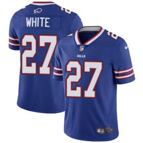 Wholesale Cheap Nike Bills #27 Tre\'Davious White Royal Blue Team Color Men\'s Stitched NFL Vapor Untouchable Limited Jersey