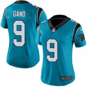 Wholesale Cheap Nike Panthers #9 Graham Gano Blue Alternate Women's Stitched NFL Vapor Untouchable Limited Jersey
