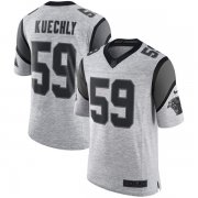 Wholesale Cheap Nike Panthers #59 Luke Kuechly Gray Men's Stitched NFL Limited Gridiron Gray II Jersey