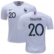 Wholesale Cheap France #20 Thauvin Away Soccer Country Jersey