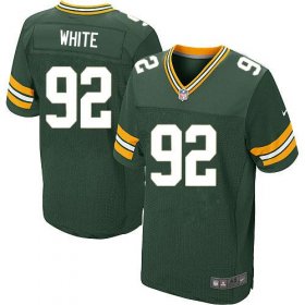 Wholesale Cheap Nike Packers #92 Reggie White Green Team Color Men\'s Stitched NFL Elite Jersey
