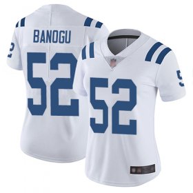Wholesale Cheap Nike Colts #52 Ben Banogu White Women\'s Stitched NFL Vapor Untouchable Limited Jersey