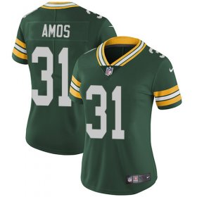 Wholesale Cheap Nike Packers #31 Adrian Amos Green Team Color Women\'s Stitched NFL Vapor Untouchable Limited Jersey