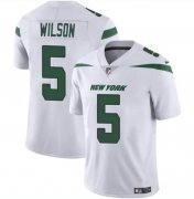 Cheap Men's New York Jets #5 Garrett Wilson White Vapor Untouchable Limited Football Stitched Jersey