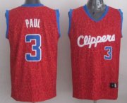 Wholesale Cheap Los Angeles Clippers #3 Chris Paul Red Leopard Print Fashion Jersey