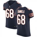 Wholesale Cheap Nike Bears #68 James Daniels Navy Blue Team Color Men's Stitched NFL Vapor Untouchable Elite Jersey