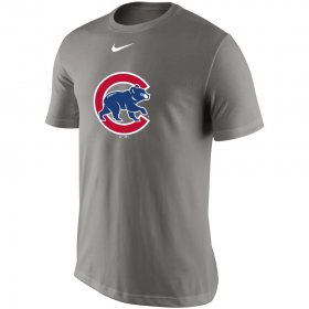 Wholesale Cheap Chicago Cubs Nike Legend Batting Practice Primary Logo Performance T-Shirt Gray