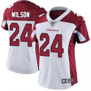 Wholesale Cheap Nike Cardinals #24 Adrian Wilson White Women's Stitched NFL Vapor Untouchable Limited Jersey