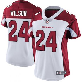 Wholesale Cheap Nike Cardinals #24 Adrian Wilson White Women\'s Stitched NFL Vapor Untouchable Limited Jersey