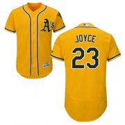 Wholesale Cheap Athletics #23 Matt Joyce Gold Flexbase Authentic Collection Stitched MLB Jersey