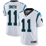 Wholesale Cheap Nike Panthers #11 Torrey Smith White Men's Stitched NFL Vapor Untouchable Limited Jersey