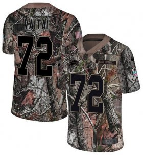 Wholesale Cheap Nike Lions #72 Halapoulivaati Vaitai Camo Youth Stitched NFL Limited Rush Realtree Jersey