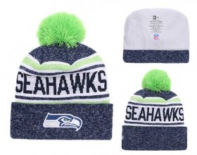 Wholesale Cheap NFL Seattle Seahawks Logo Stitched Knit Beanies 016